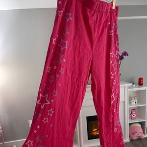 Pink Sugar Thrillz Barbie inspired kawaii bootcut pants